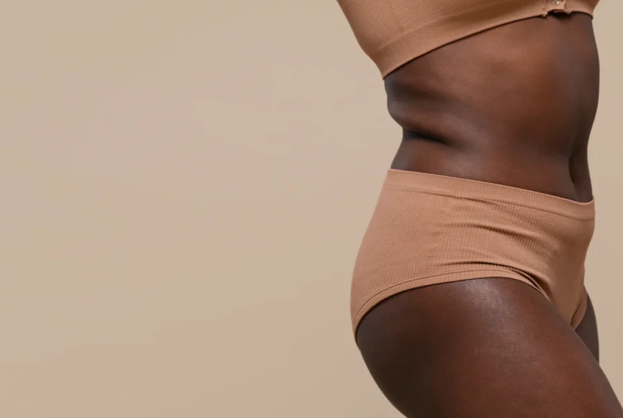 Beautiful woman body lingerie