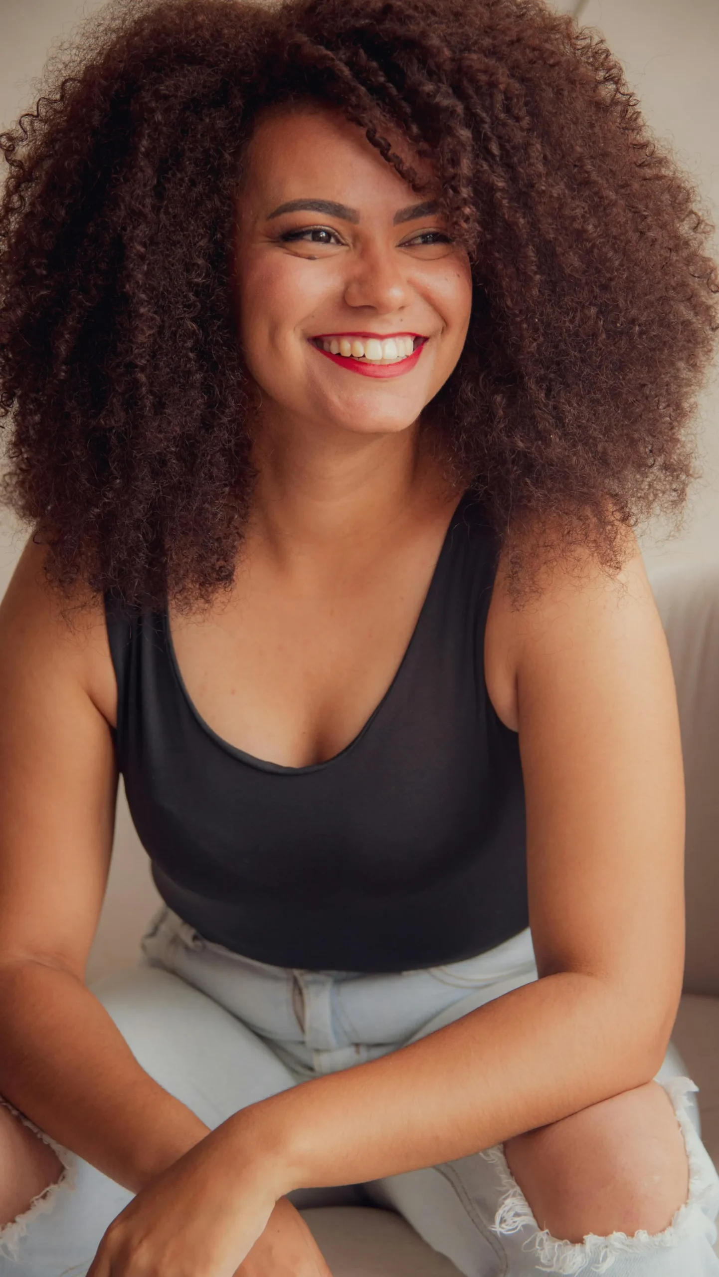 Eyelid Surgery (Blepharoplasty) african american lady scaled